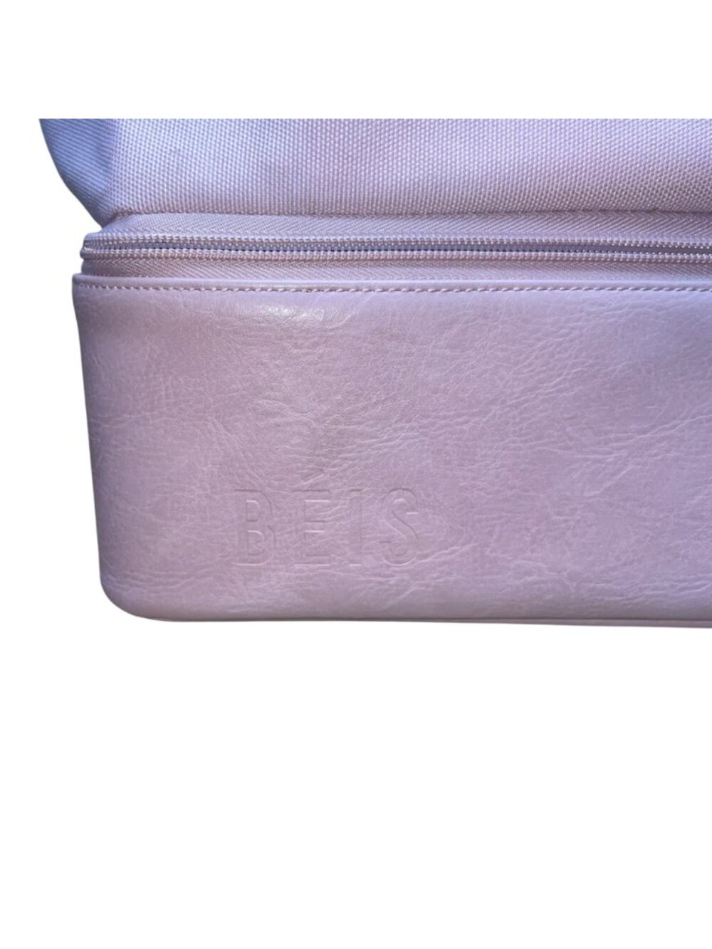 Beis Women’s Atlas Pink With Zipper Compartments The Weekender Travel Tote Bag - Picture 6 of 16